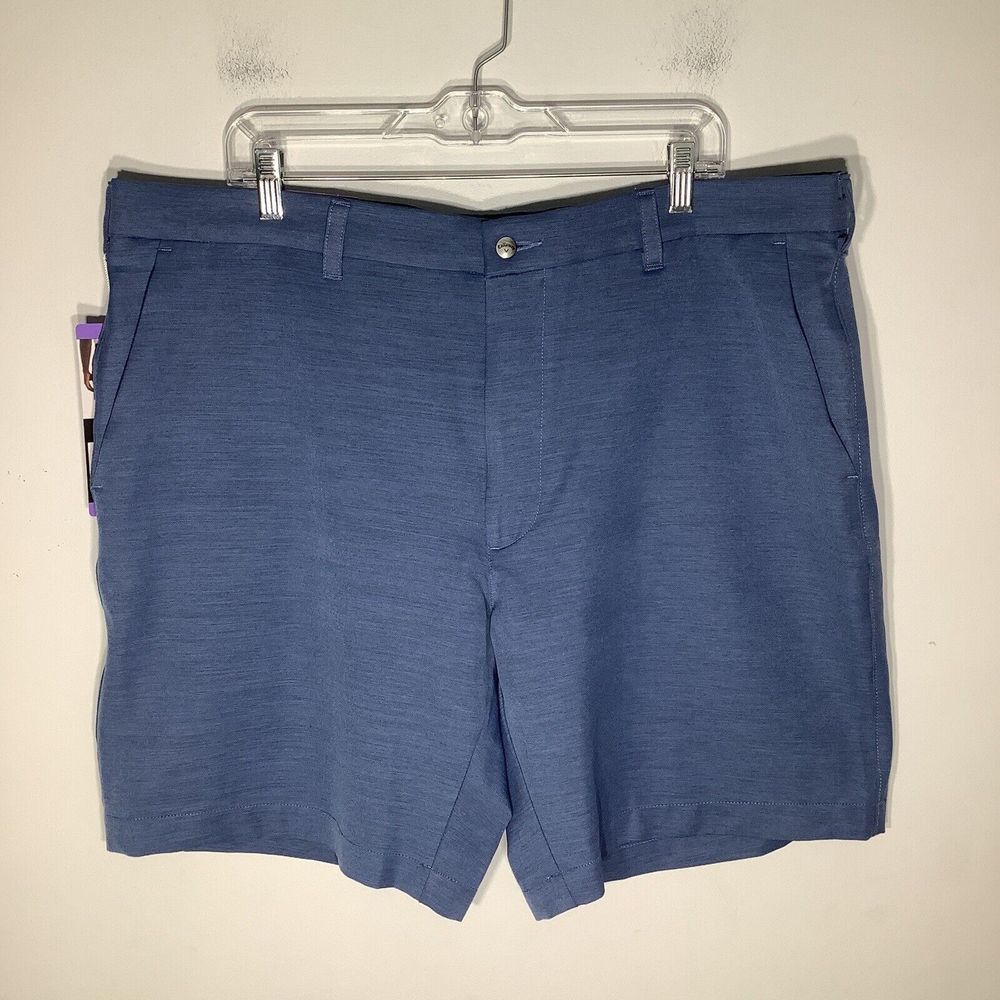 Callaway Mens Opti Dri Golf Shorts Blue Size 40 (Actual 42) NWT